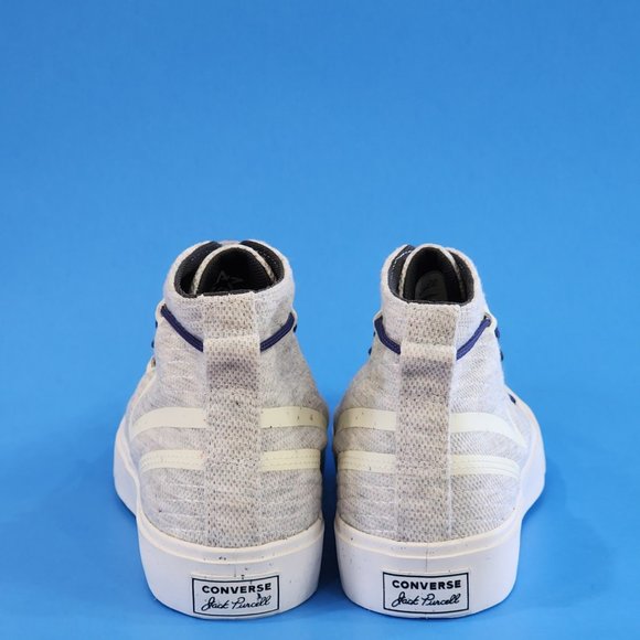 Converse Jack Purcell Rally Mid 'White Storm Wind' Unisex Sneakers 170947C NWT - Picture 5 of 6